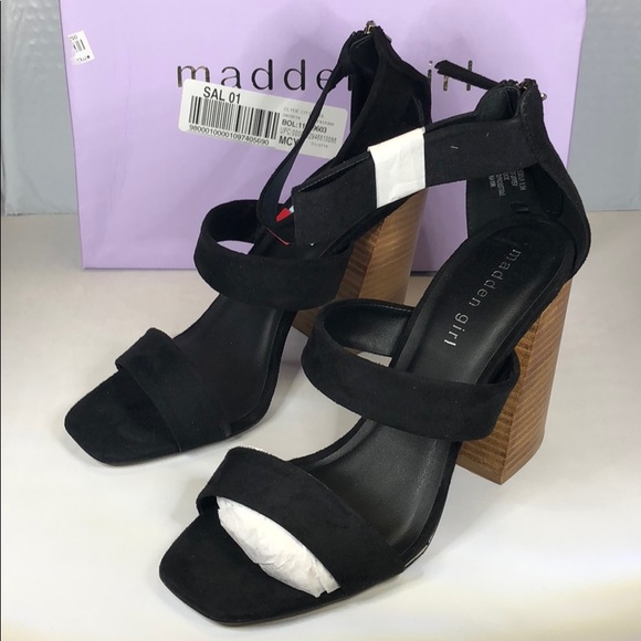 Madden Girl Shoes - [214]Madden Girl 9.5m Clyde City Sandals - Black